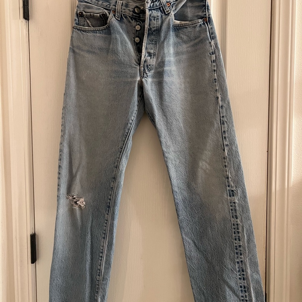 Levis jeans 505 button fly  32x30